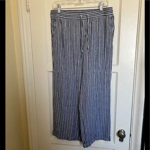 Linen style pants, Size M, Old Navy